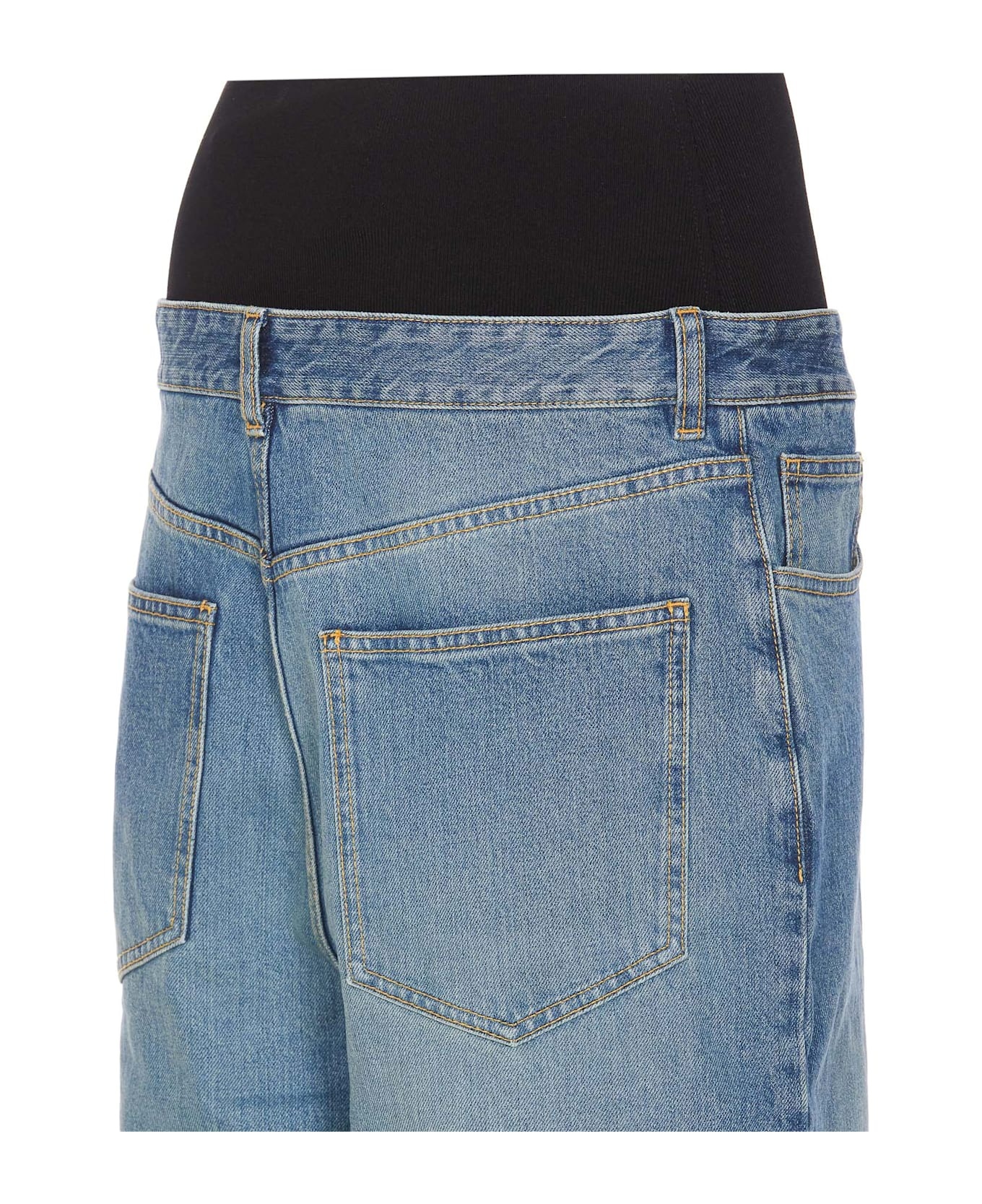 Knit Band Pants - 3