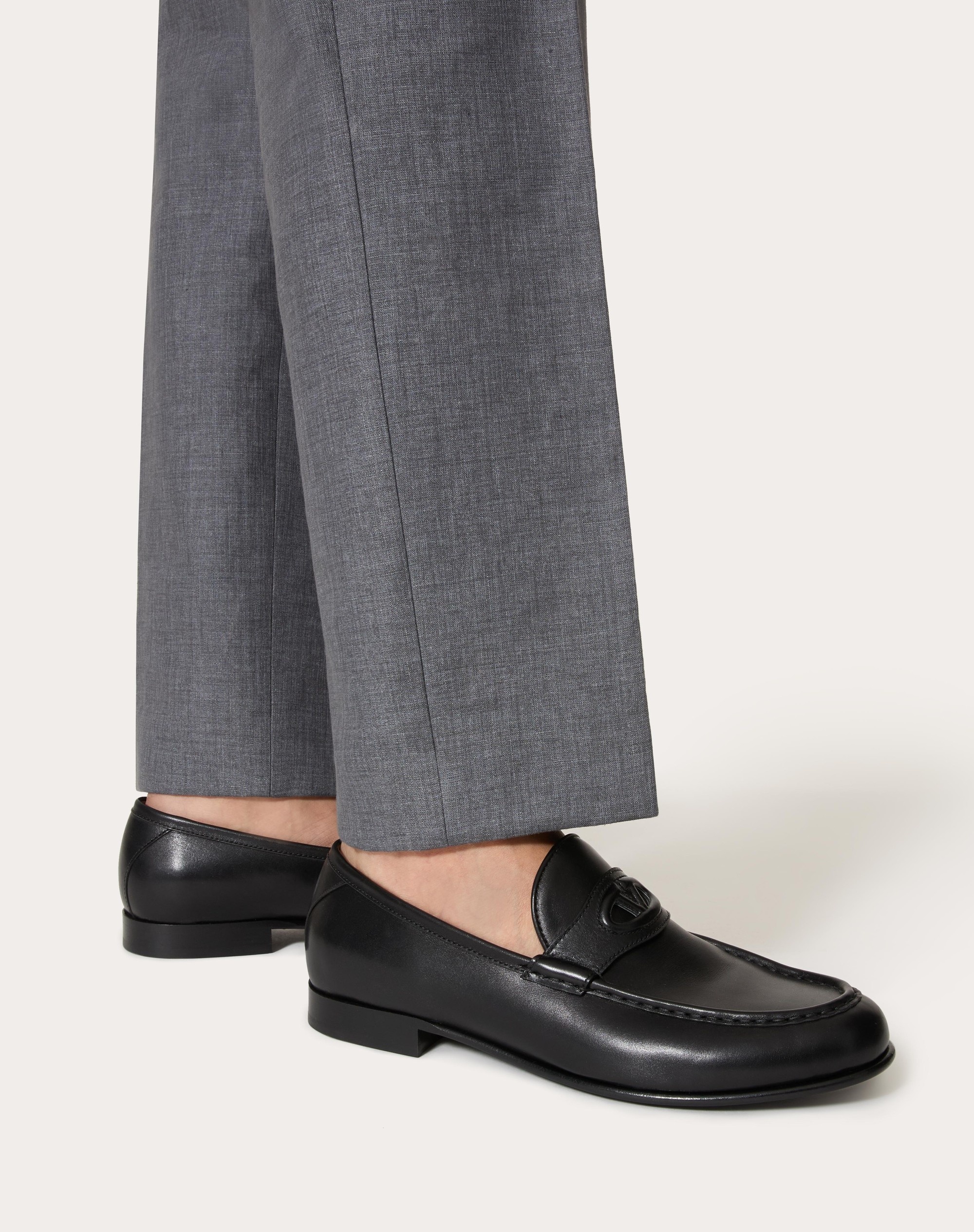 VLOGO THE BOLD EDITION CALFSKIN LEATHER LOAFER - 6