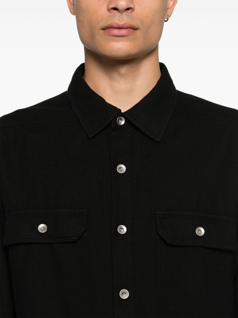 organic cotton overshirt - 5