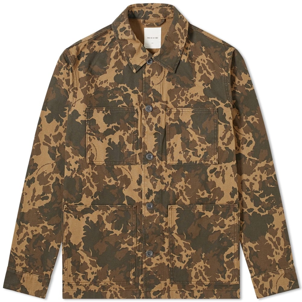 Wood Wood Axel Camo Overshirt - 1