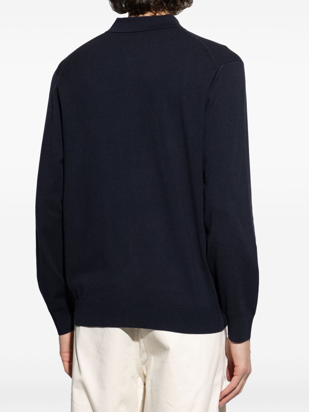 quarter-zip polo jumper - 4