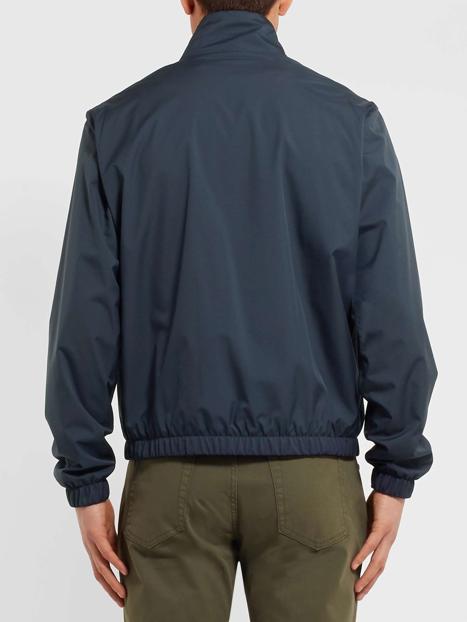 Reversible Windmate Storm System® Shell and Cashmere Bomber Jacket - 5