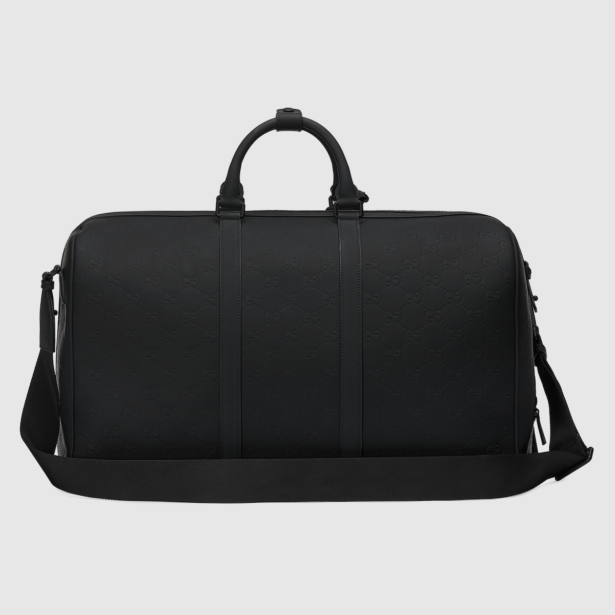 GG rubber-effect large duffle bag - 4