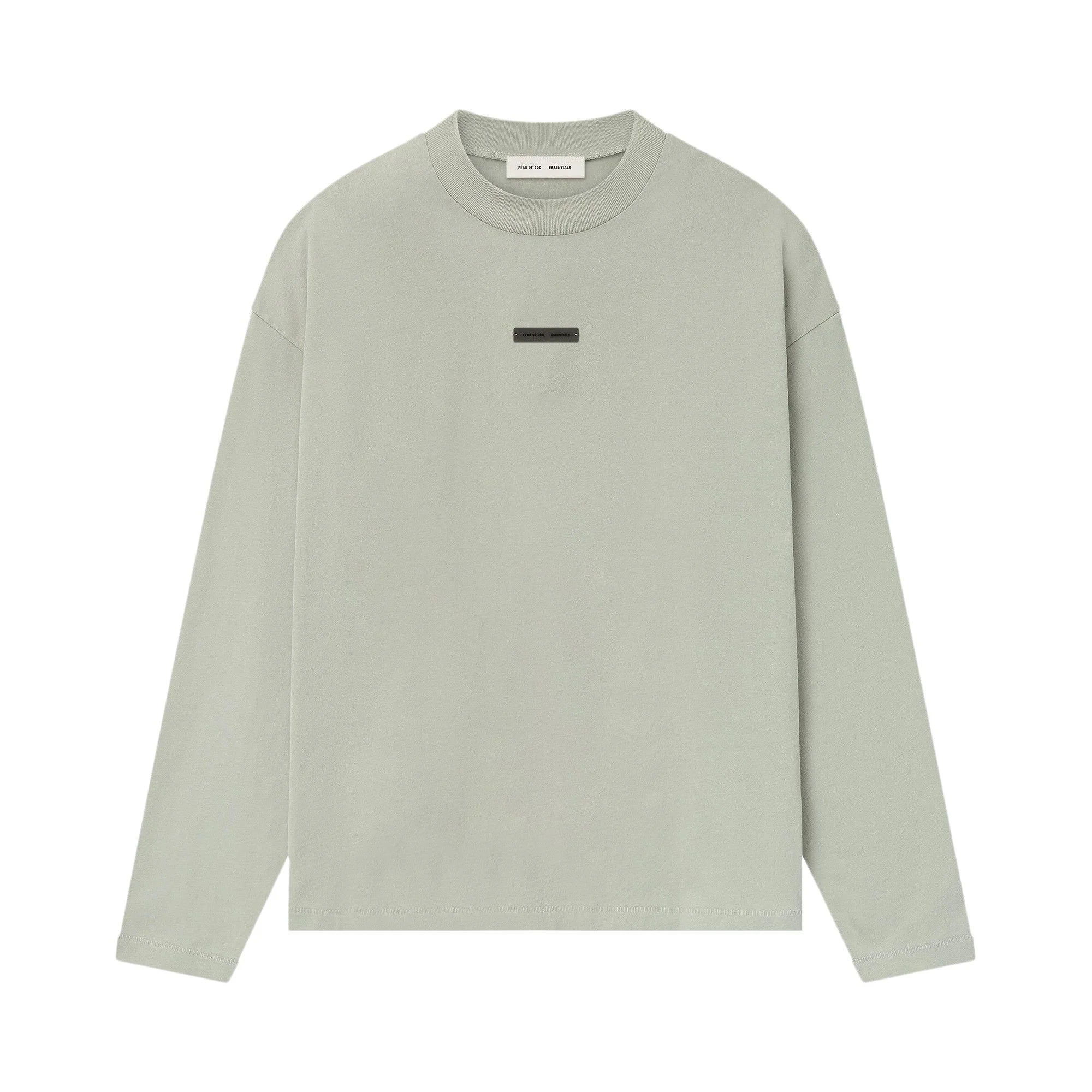 Fear of God Essentials Classic Long Sleeve Tee 'Abbey Stone' - 1