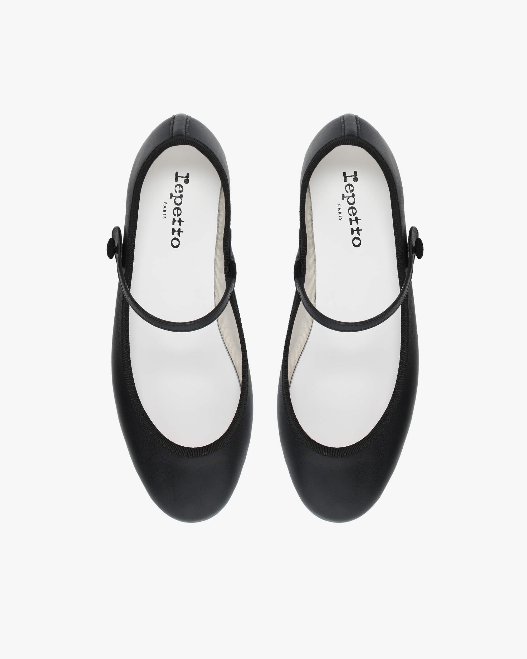 Rose Sole Rubber Mary Janes - 5