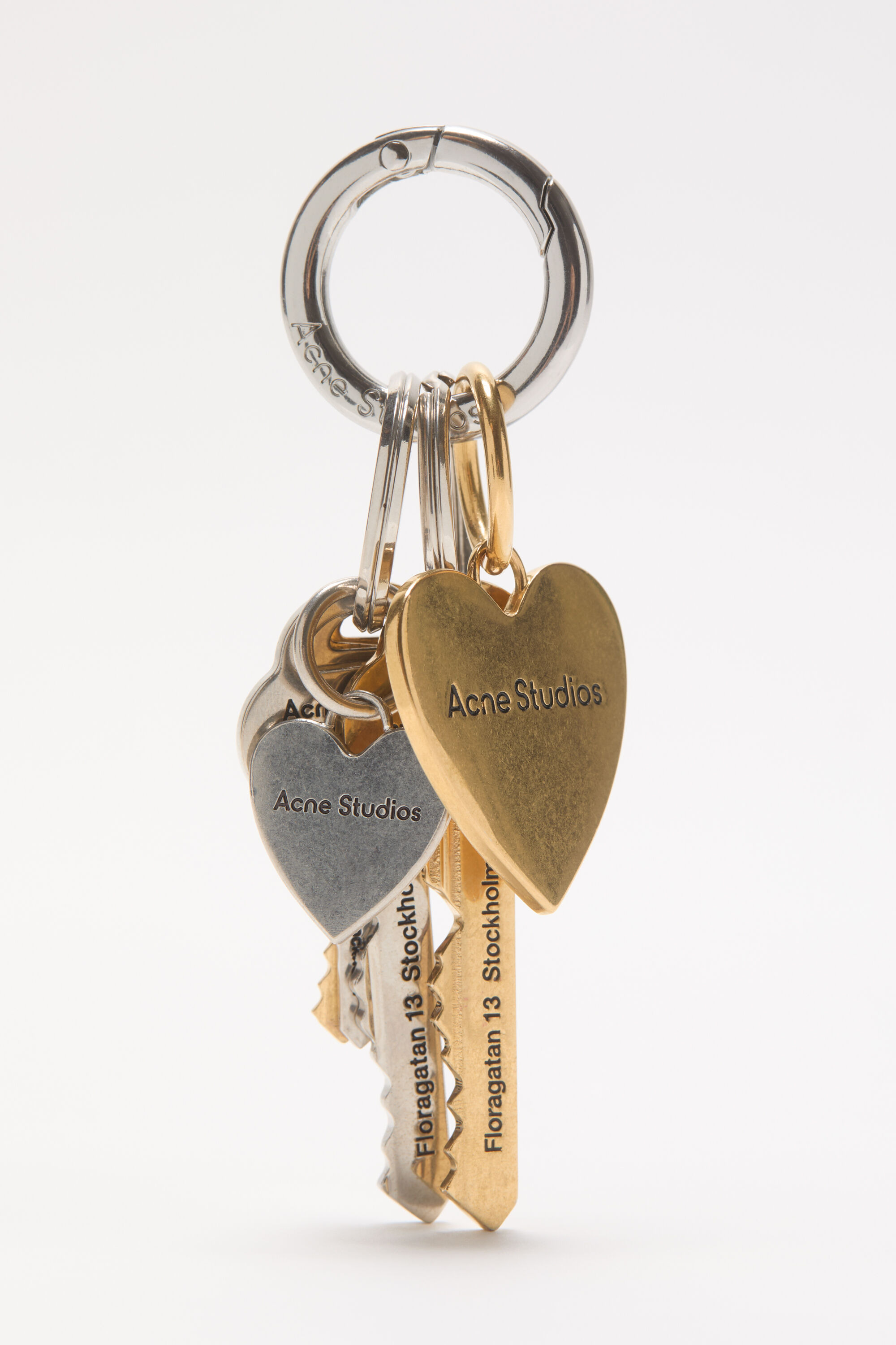 Keyring - Gold/silver - 2
