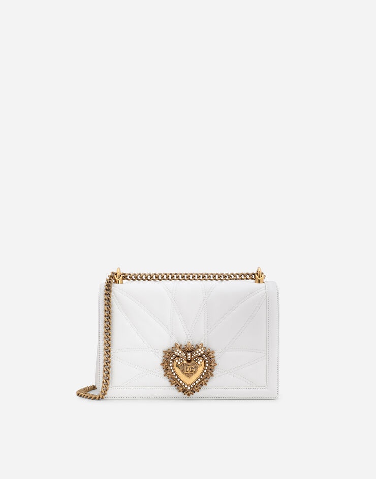 Dolce & Gabbana Medium Devotion bag in matelassé nappa leather