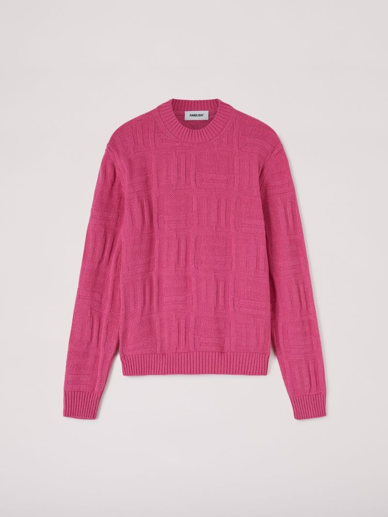 Monogram Knit Sweater - 1