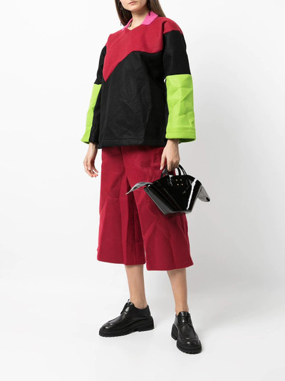 Comme des Garçons Comme des Garçons knee-length flared shorts outlook