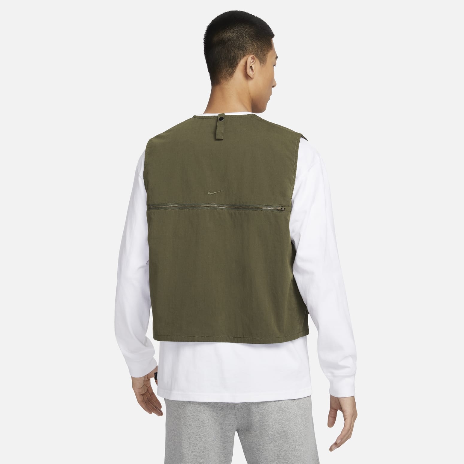 Nike Life Utility Vest 'Olive Green' FN3215-325 - 2