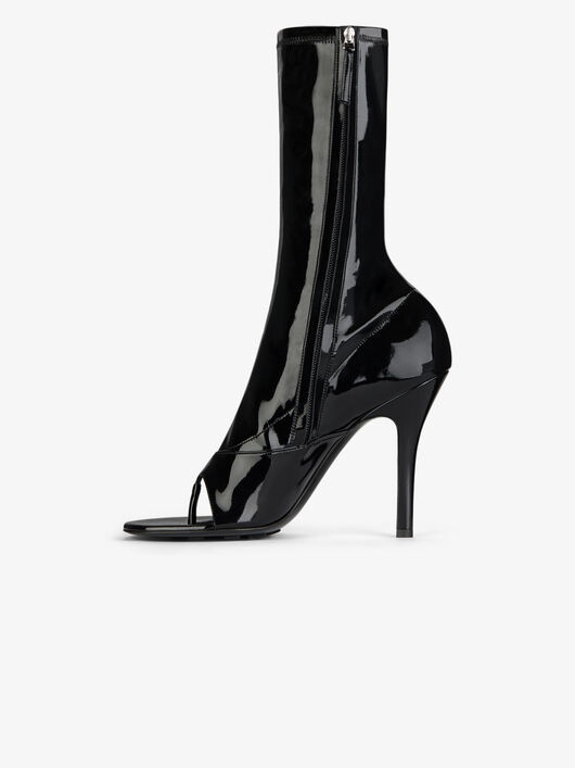 TWO TOES BOOTS IN LEATHER - 4