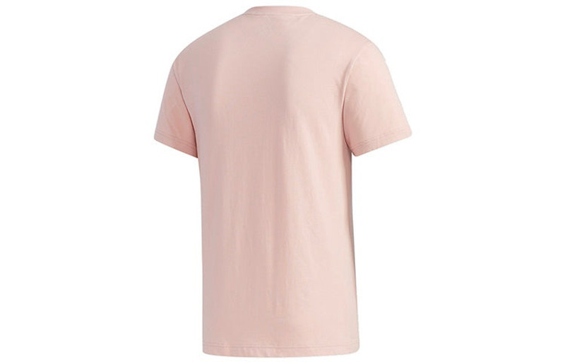adidas adidas neo M CS TEE 3 Sports Short Sleeve Pink GP5732 outlook