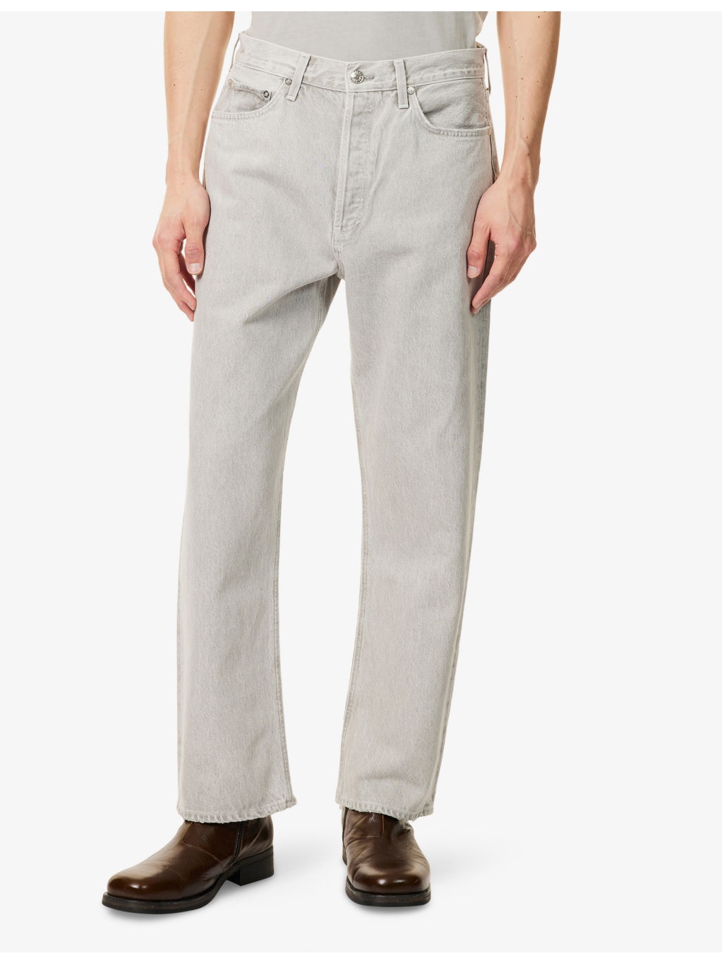 90s Relaxed-Fit Denim Jeans - 3