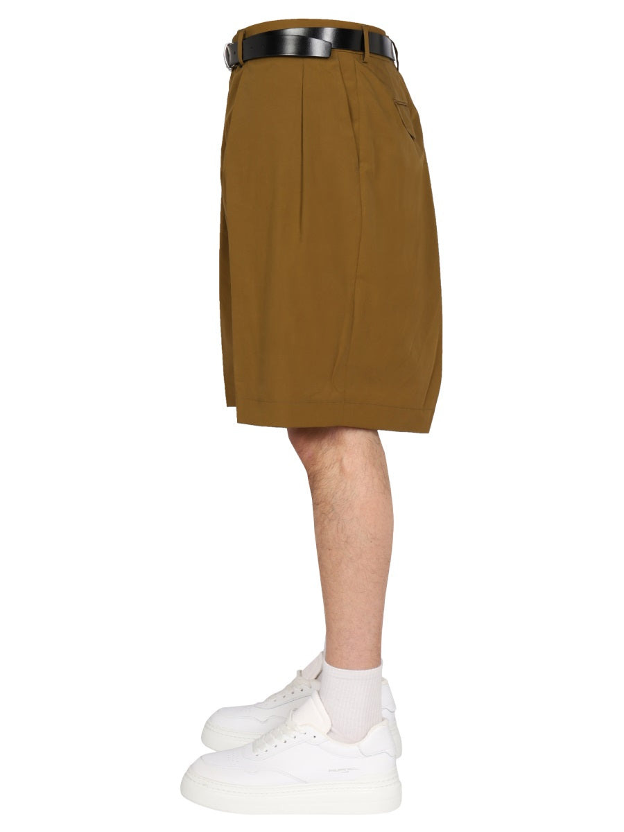 Paul Smith Men Cotton Bermuda Shorts - 3