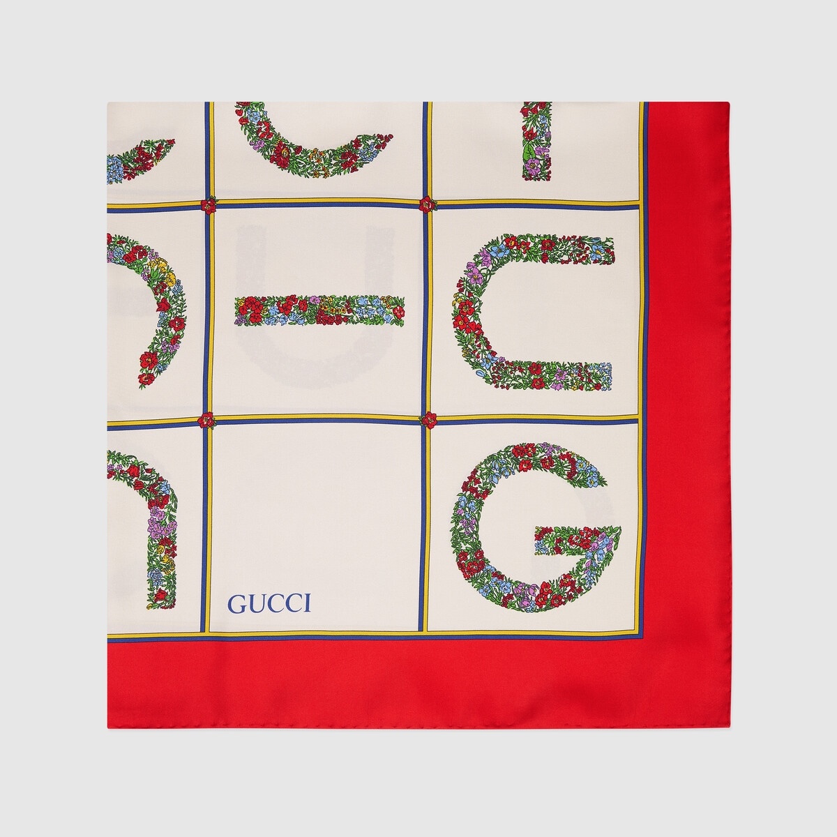 Gucci print silk carré - 2