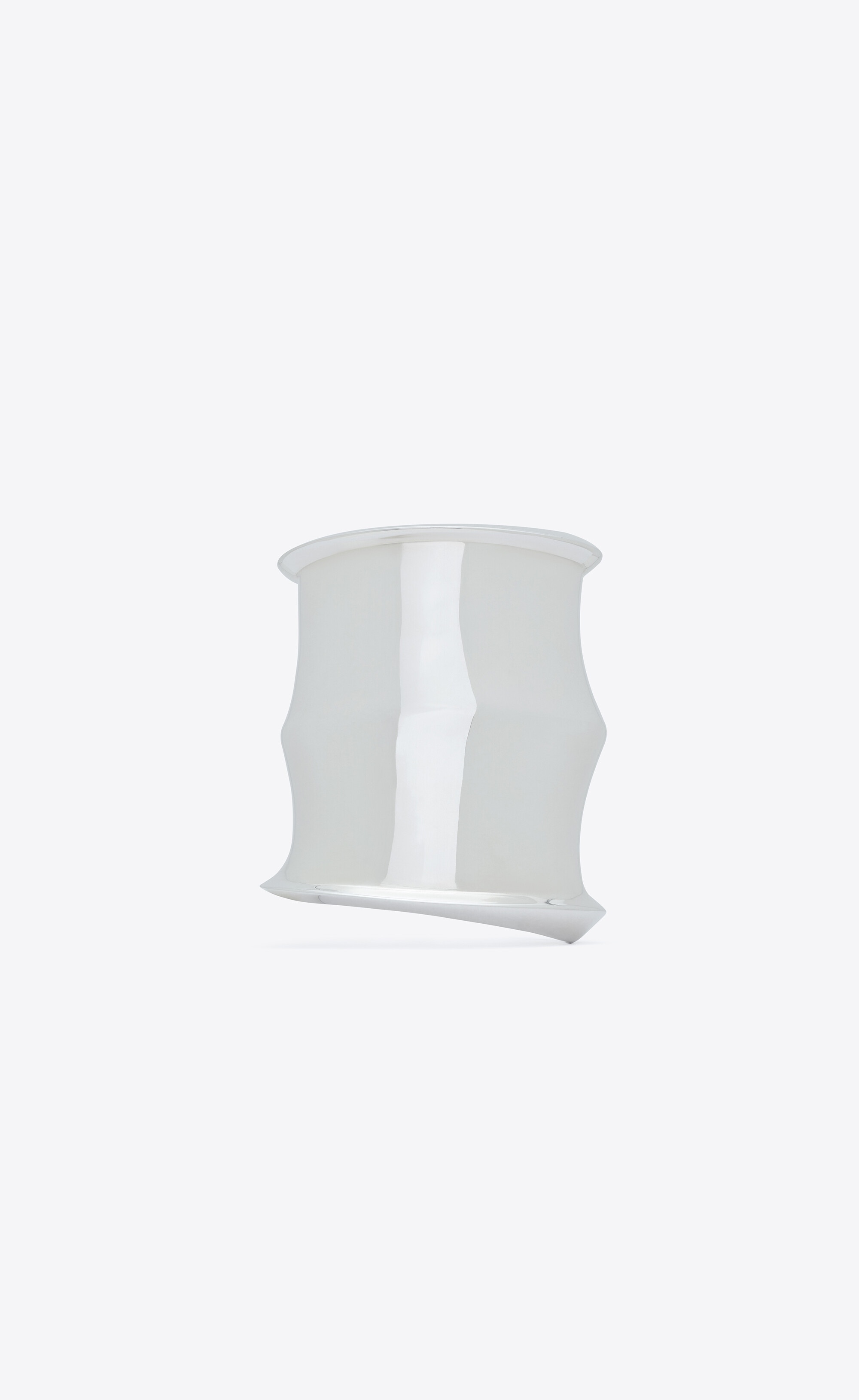 wavy cuff bracelet in metal - 2