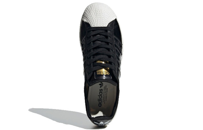 adidas (WMNS) adidas Superstar Bold 'Black Off White' FW8423 outlook