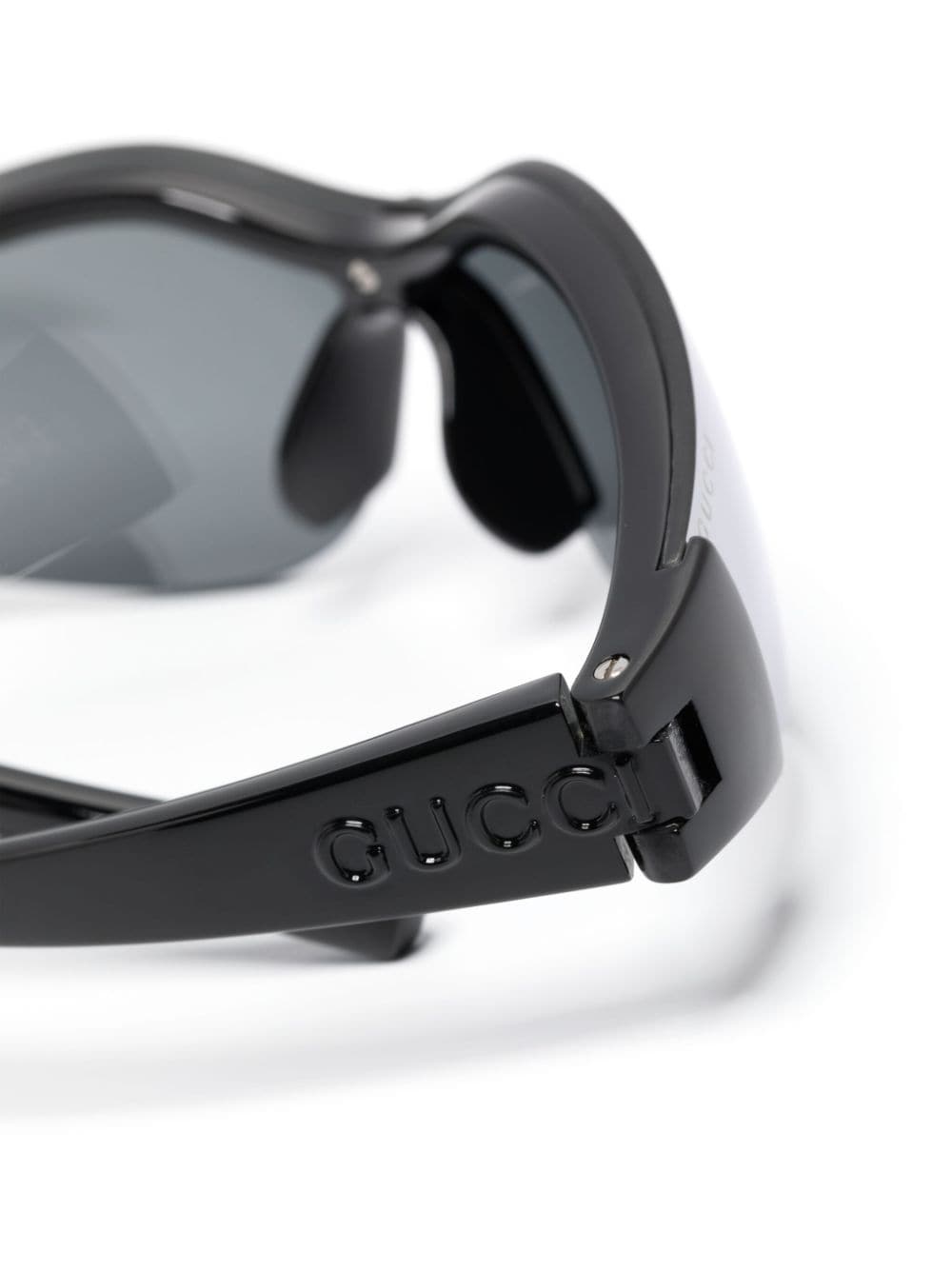 Interlocking G shield-frame sunglasses - 3