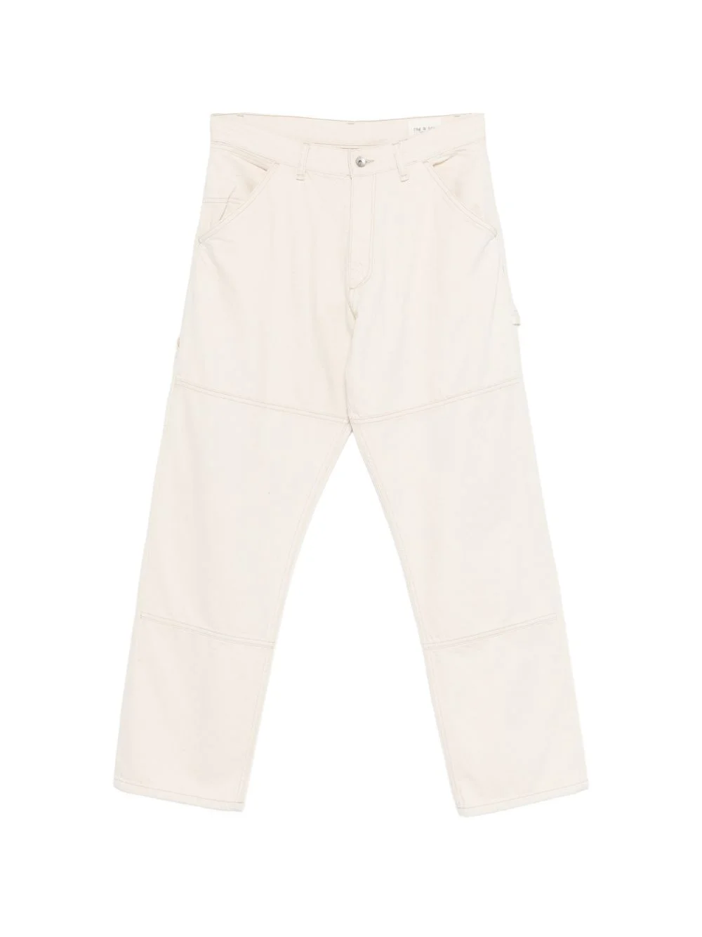 knee-panelled denim - 1