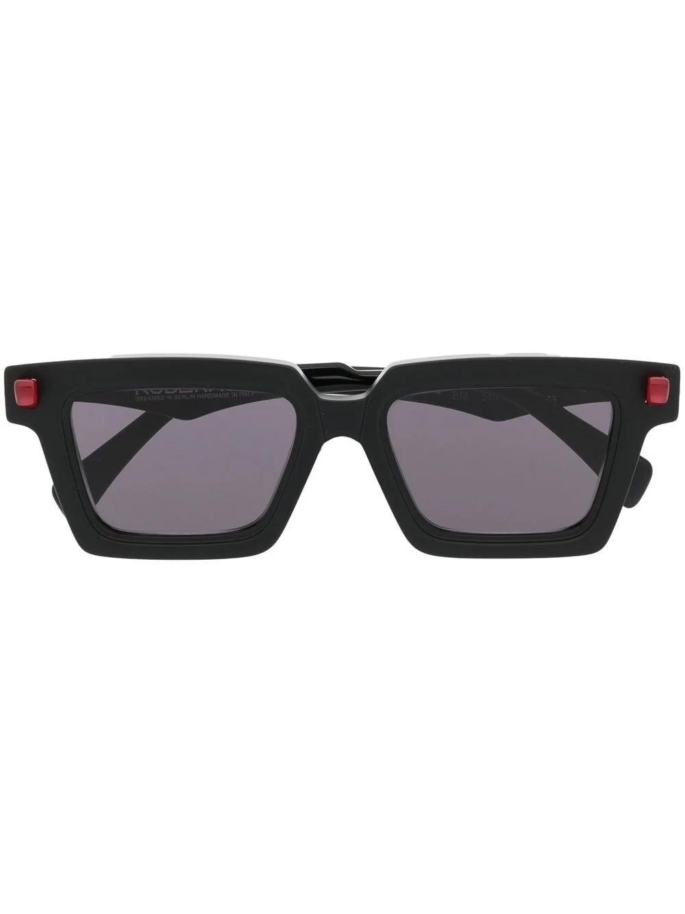 square-frame tinted sunglasses - 1