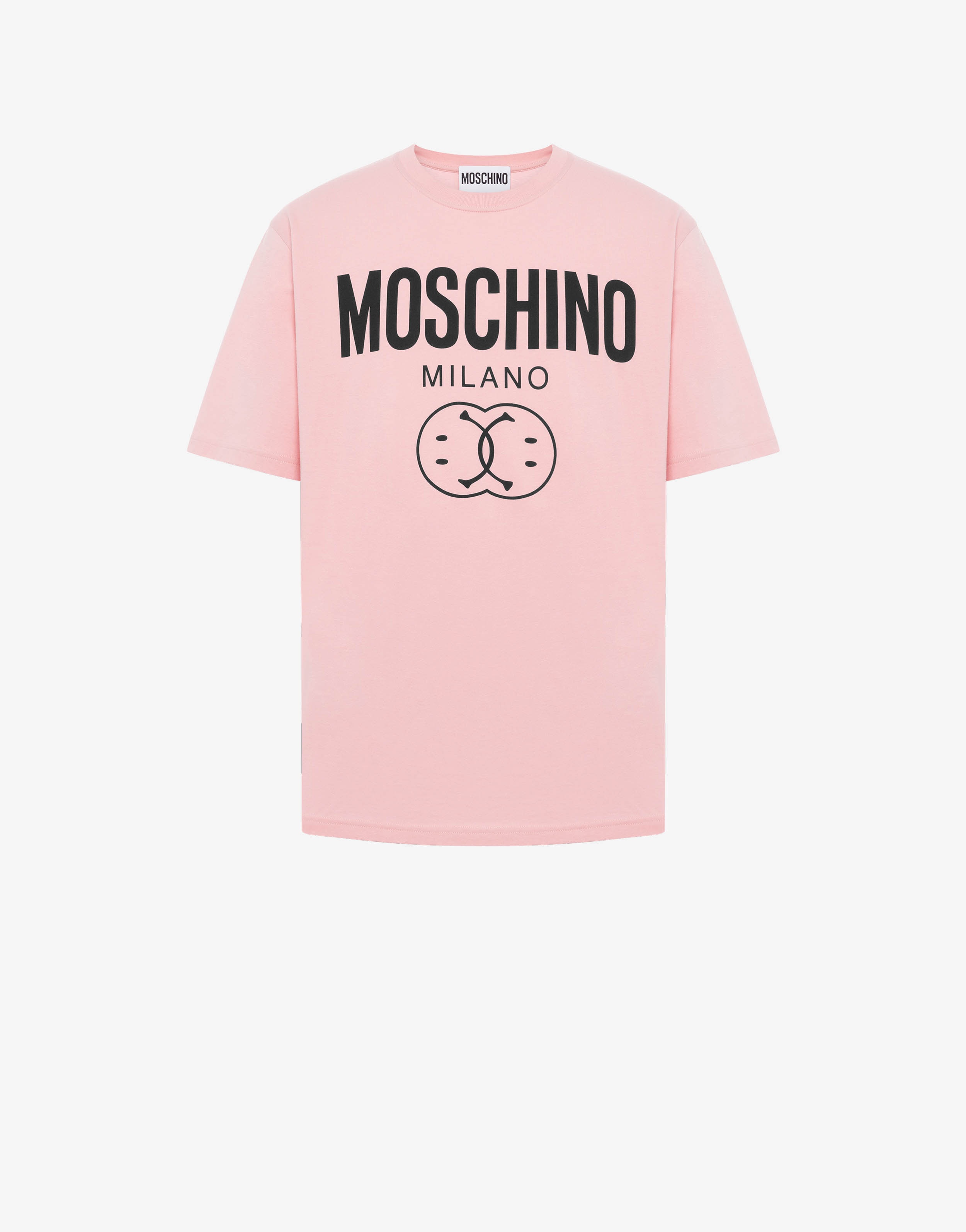 DOUBLE SMILEY® LOGO ORGANIC JERSEY T-SHIRT - 1