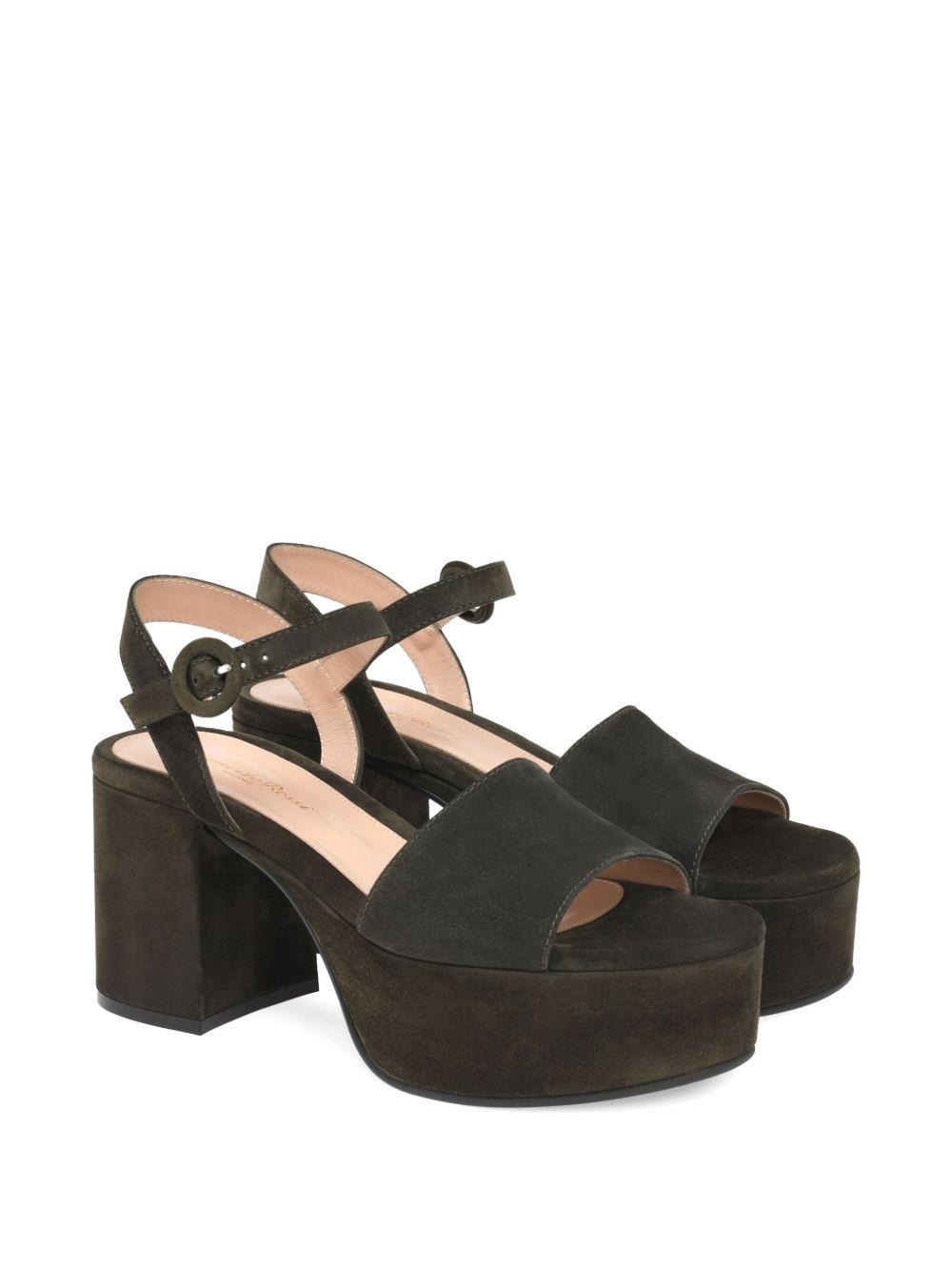 35mm leather sandals - 2