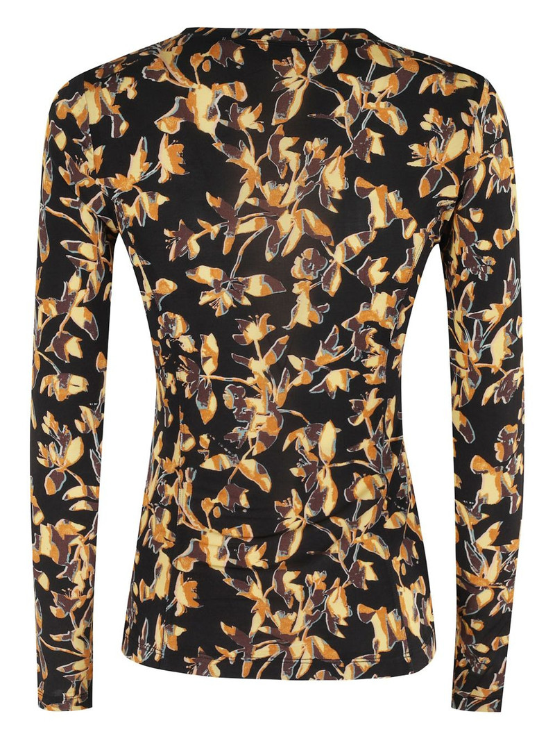 ULLA JOHNSON floral-print t-shirt outlook