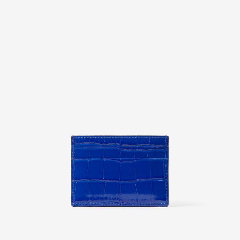 Embossed Leather TB Card Case 3