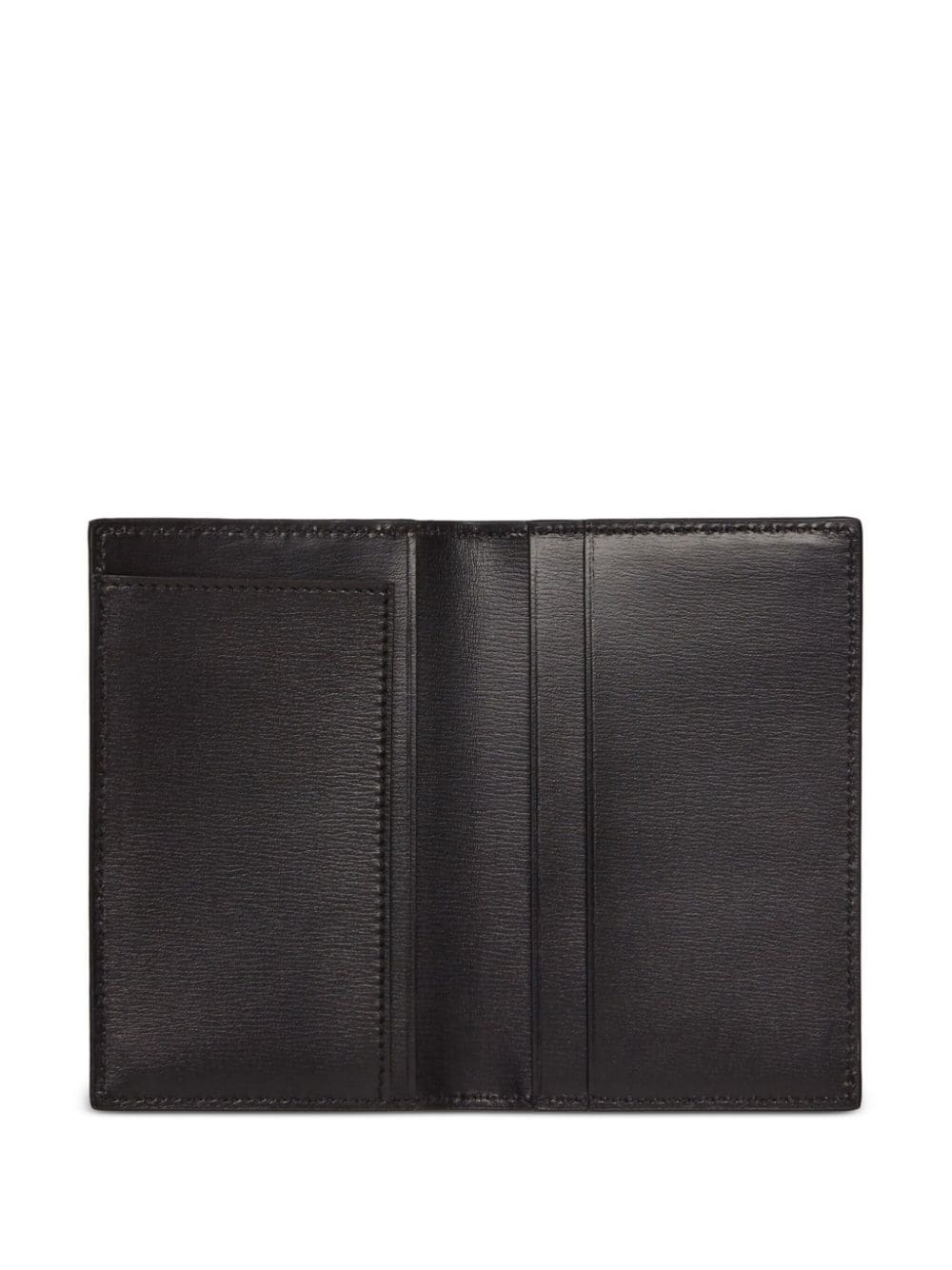 bi-fold leather cardholder - 4
