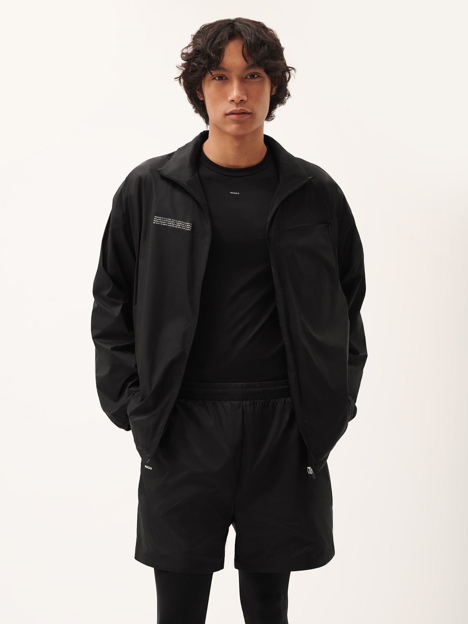 Men's DNA Recycled Nylon Packable Jacket - Black - 3