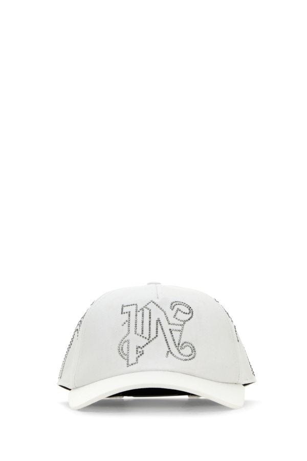 White cotton baseball cap - 1