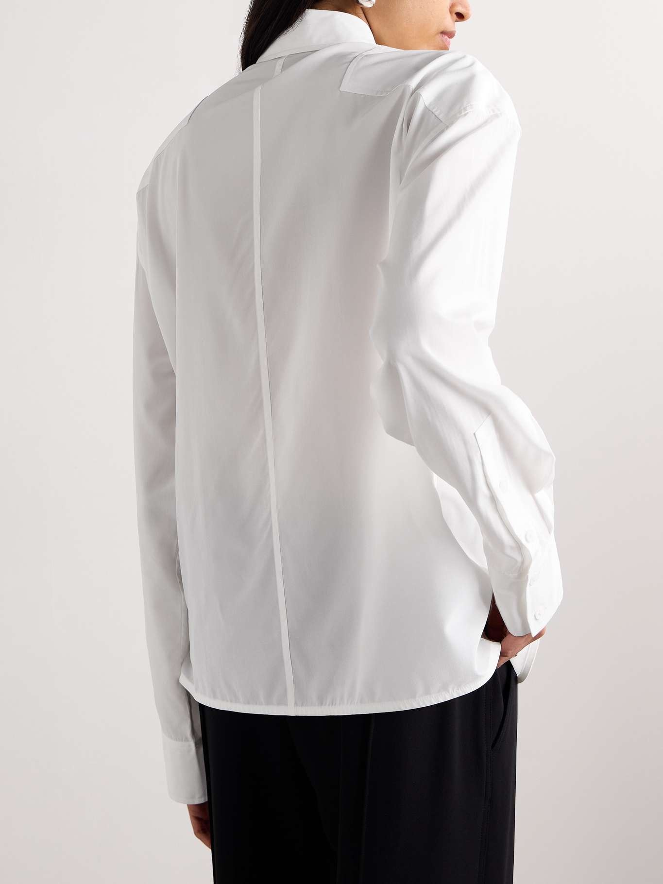 Demi crepe de chine shirt - 4