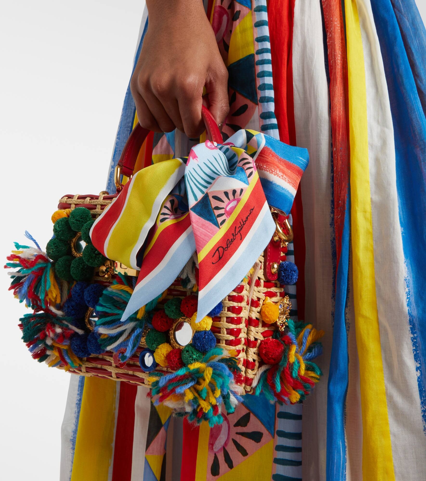 Printed silk twill scarf - 3