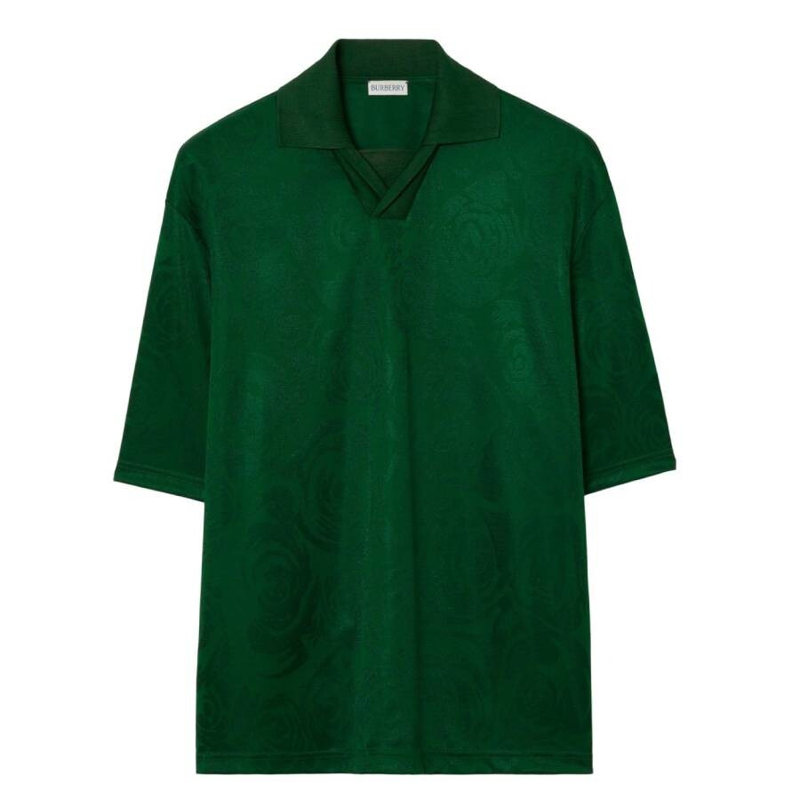 Burberry Rose Jacquard Polo Shirt - 1