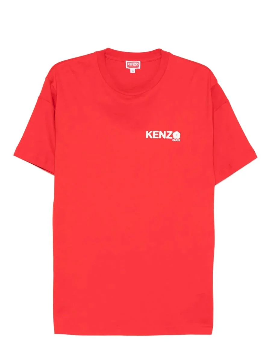 Kenzo Cotton T-Shirt With Logo - 1