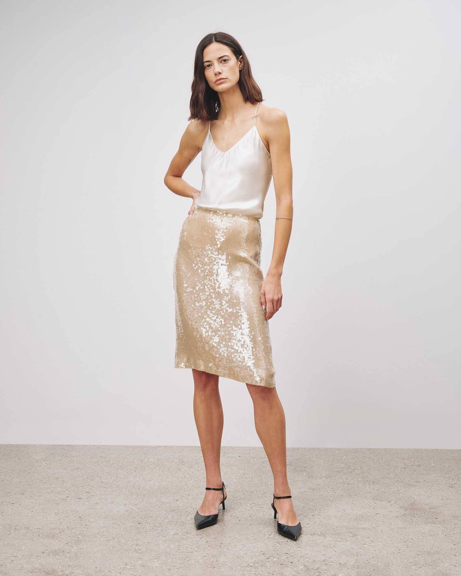 BONNE SEQUIN SKIRT - 4
