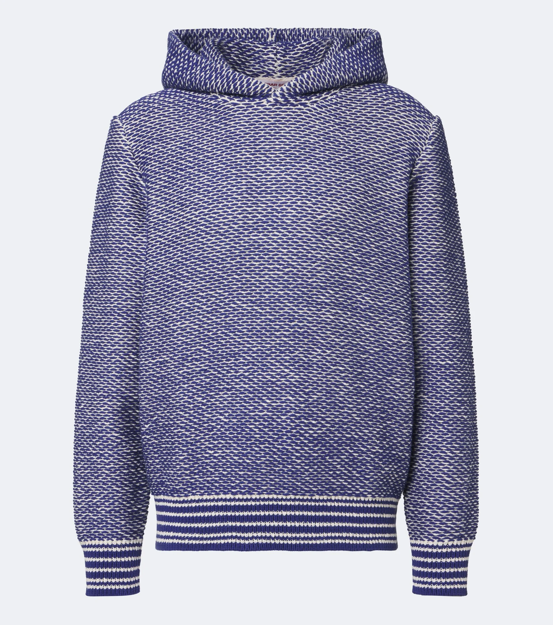 Kirk cotton and linen-blend hoodie - 1