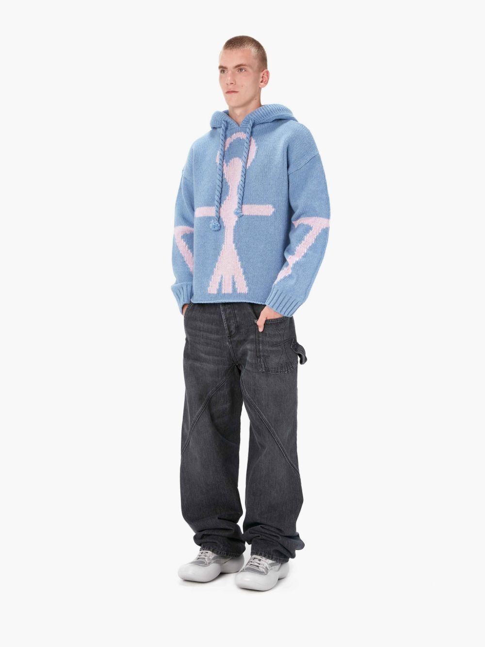 JWA ANCHOR LOGO HOODIE - 4