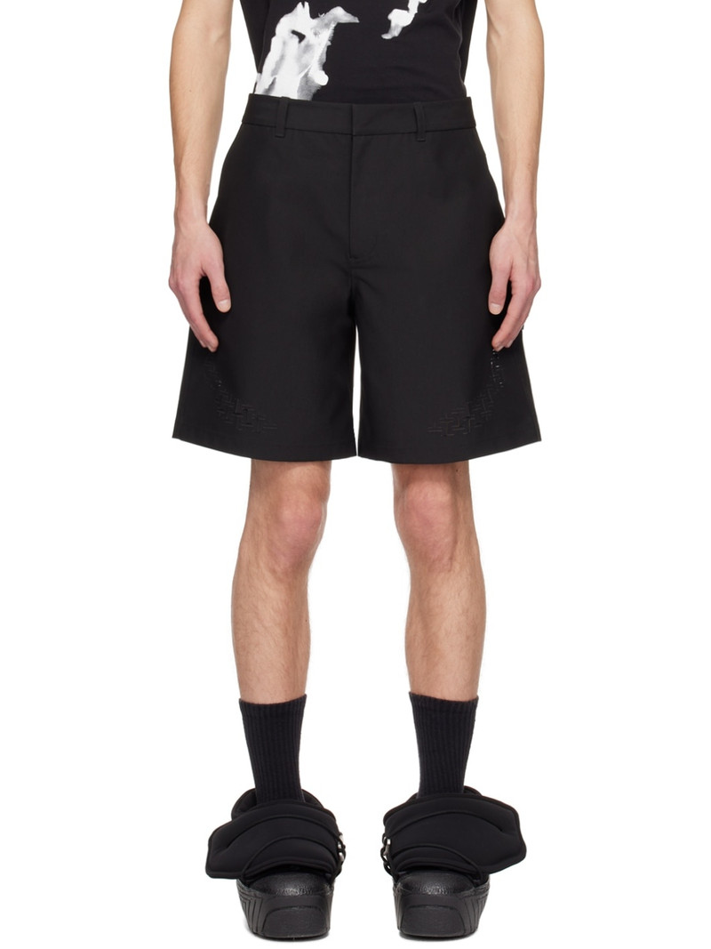 Black Morphogens Tailored Shorts 1