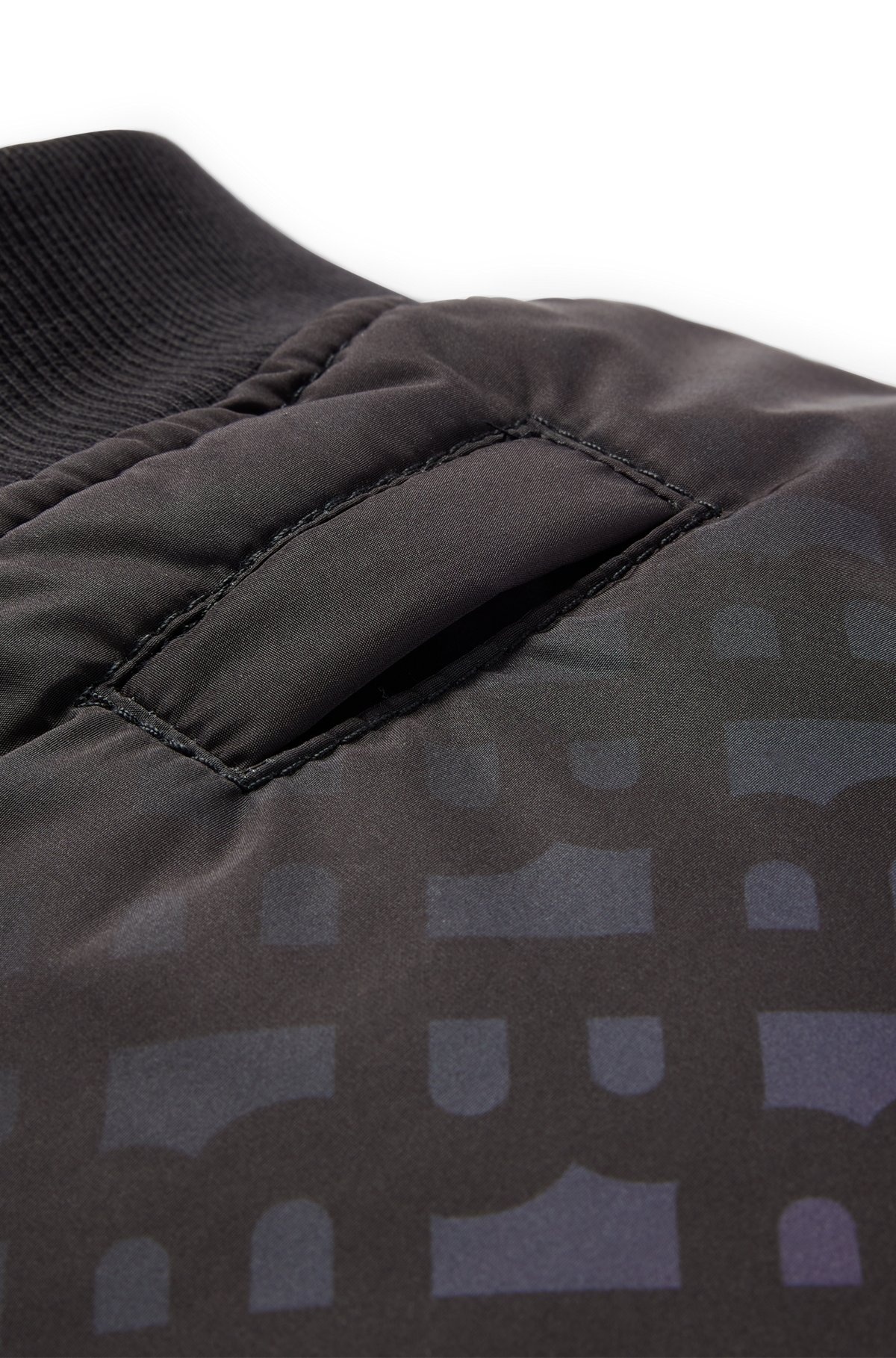 DOG BOMBER JACKET WITH DEGRADÉ MONOGRAMS - 5