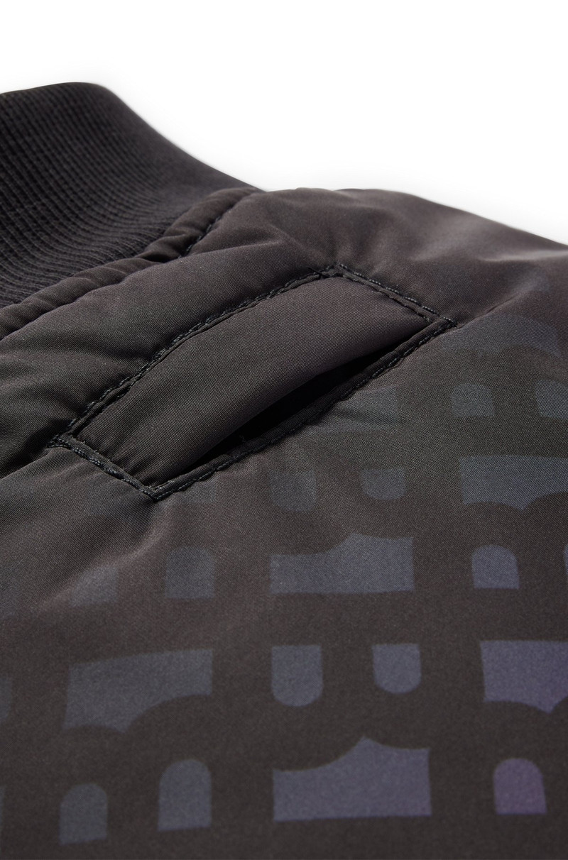 DOG BOMBER JACKET WITH DEGRADÉ MONOGRAMS 5