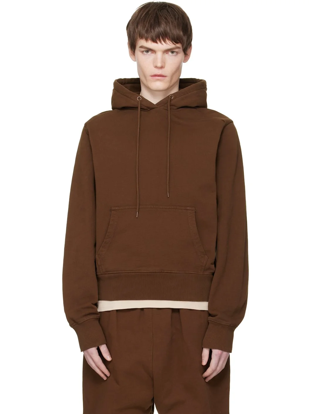 Brown Standard Hoodie - 1
