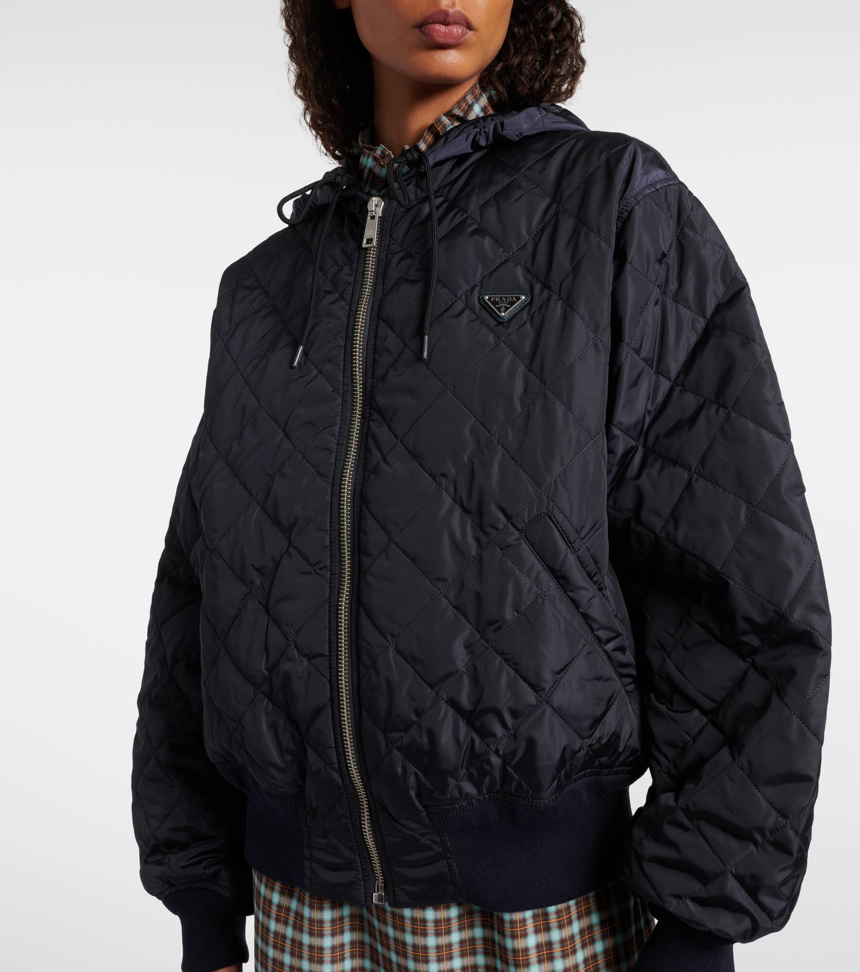 Hooded quilted jacket - 6