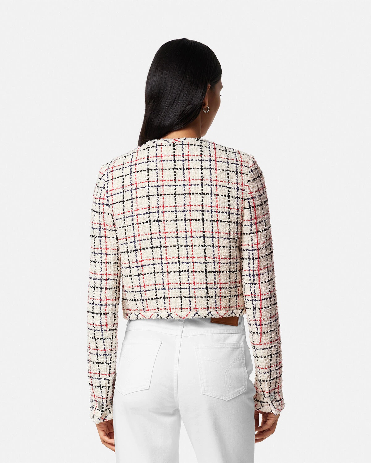 Tweed Cardigan Jacket - 5