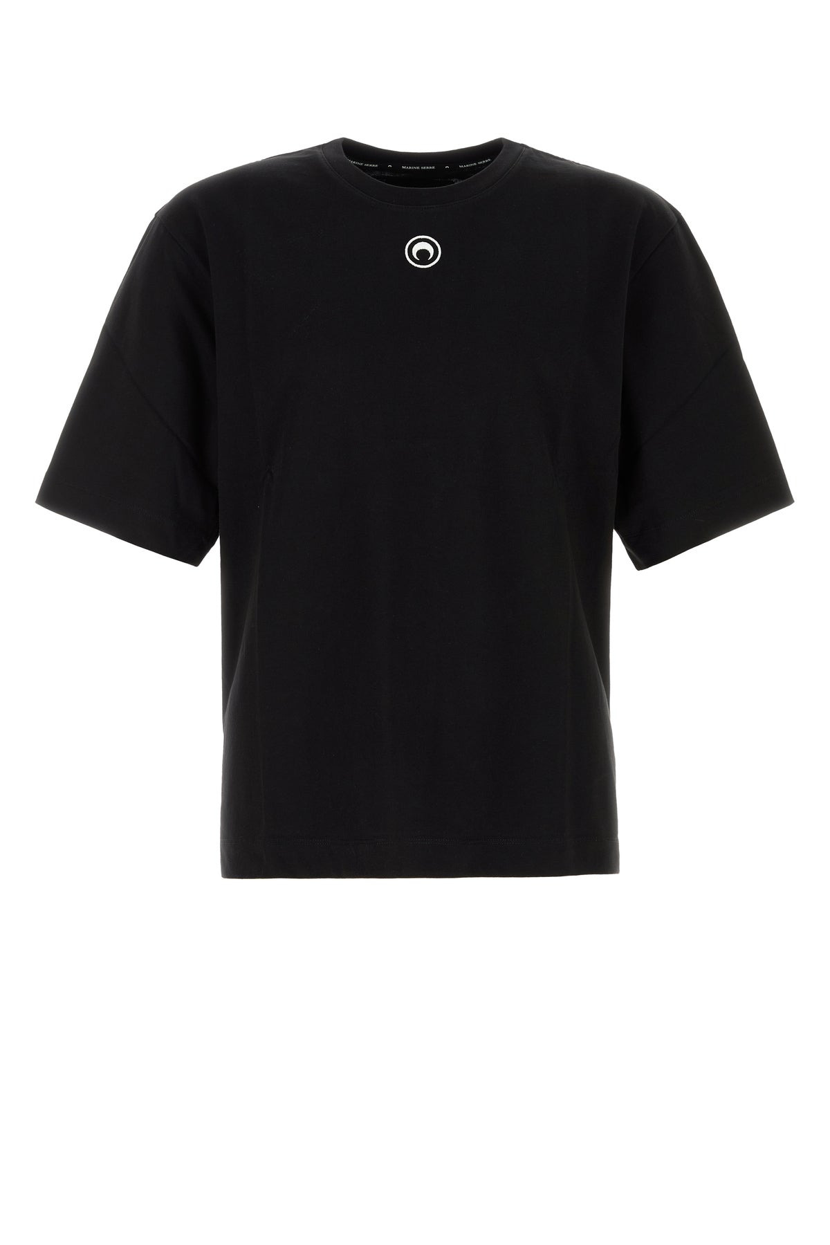 Black cotton t-shirt - 1