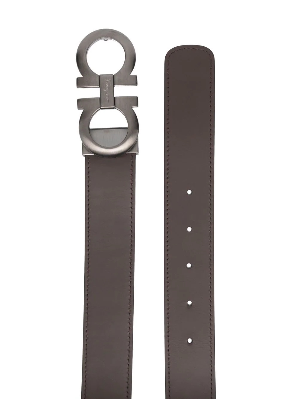 Gancini double hook reversible belt - 1