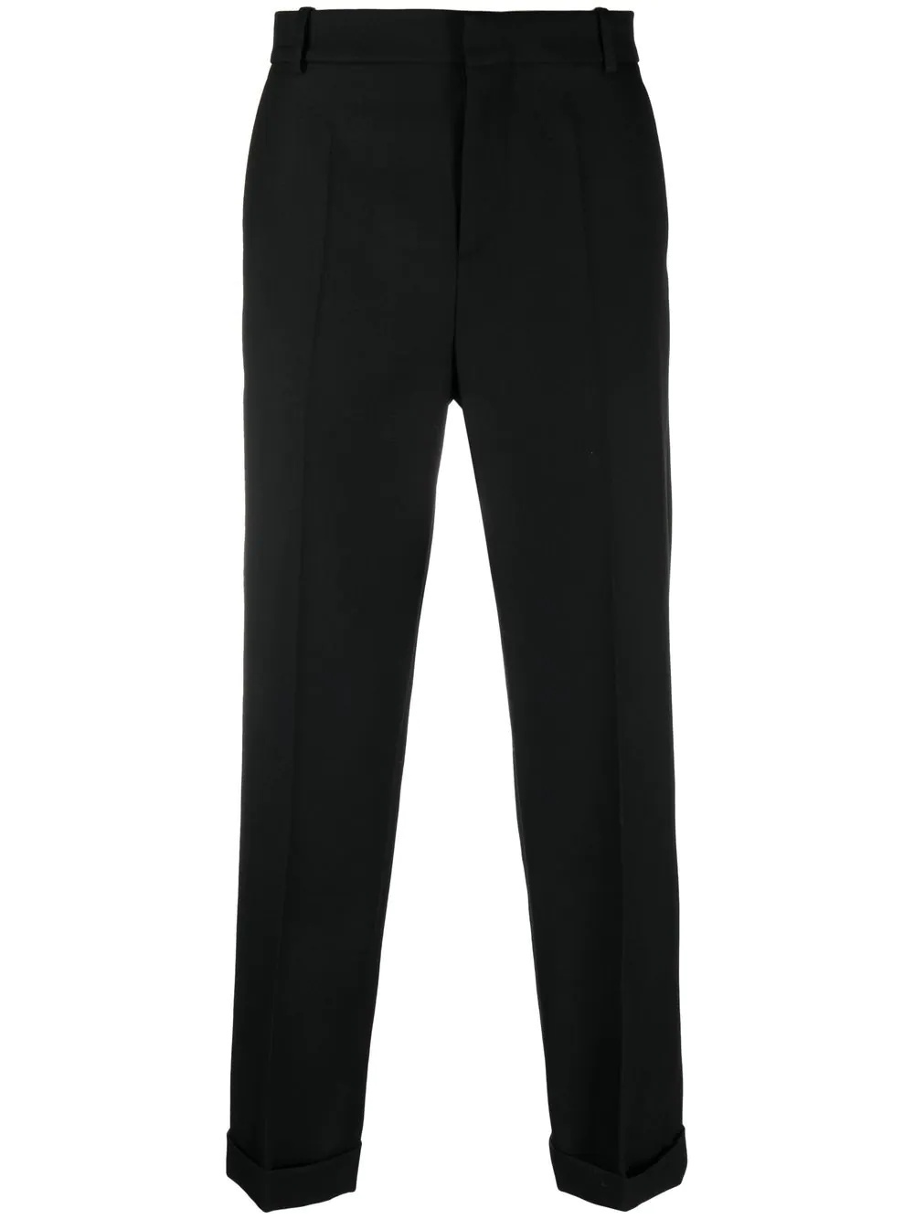 mid-rise cropped trousers - 1