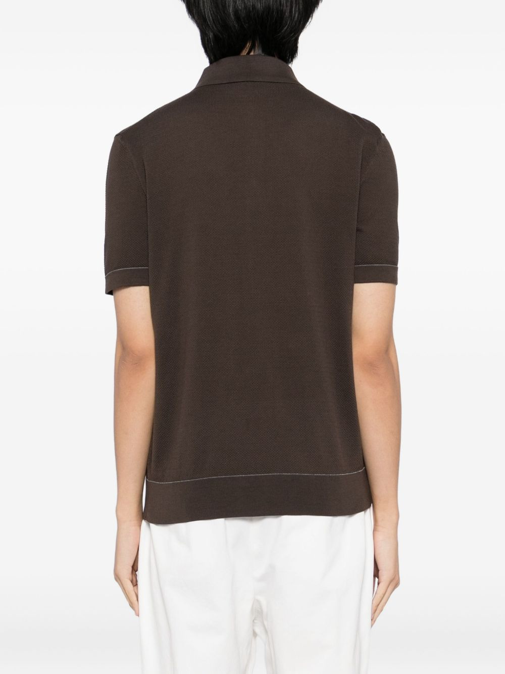 KNITTED POLO SHIRT - 4