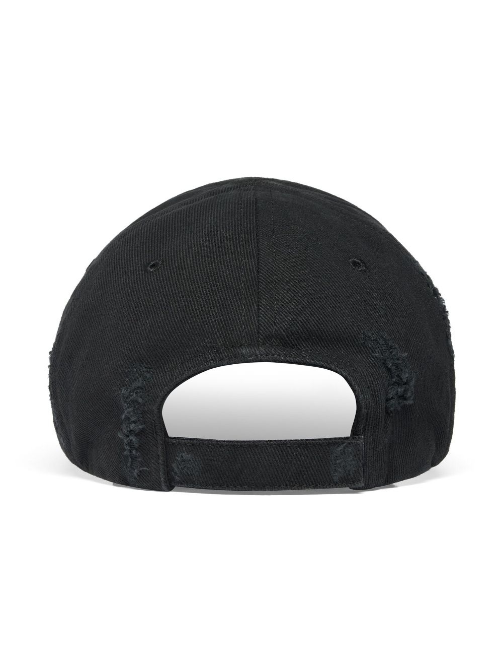 embroidered-design six-panel cap - 2