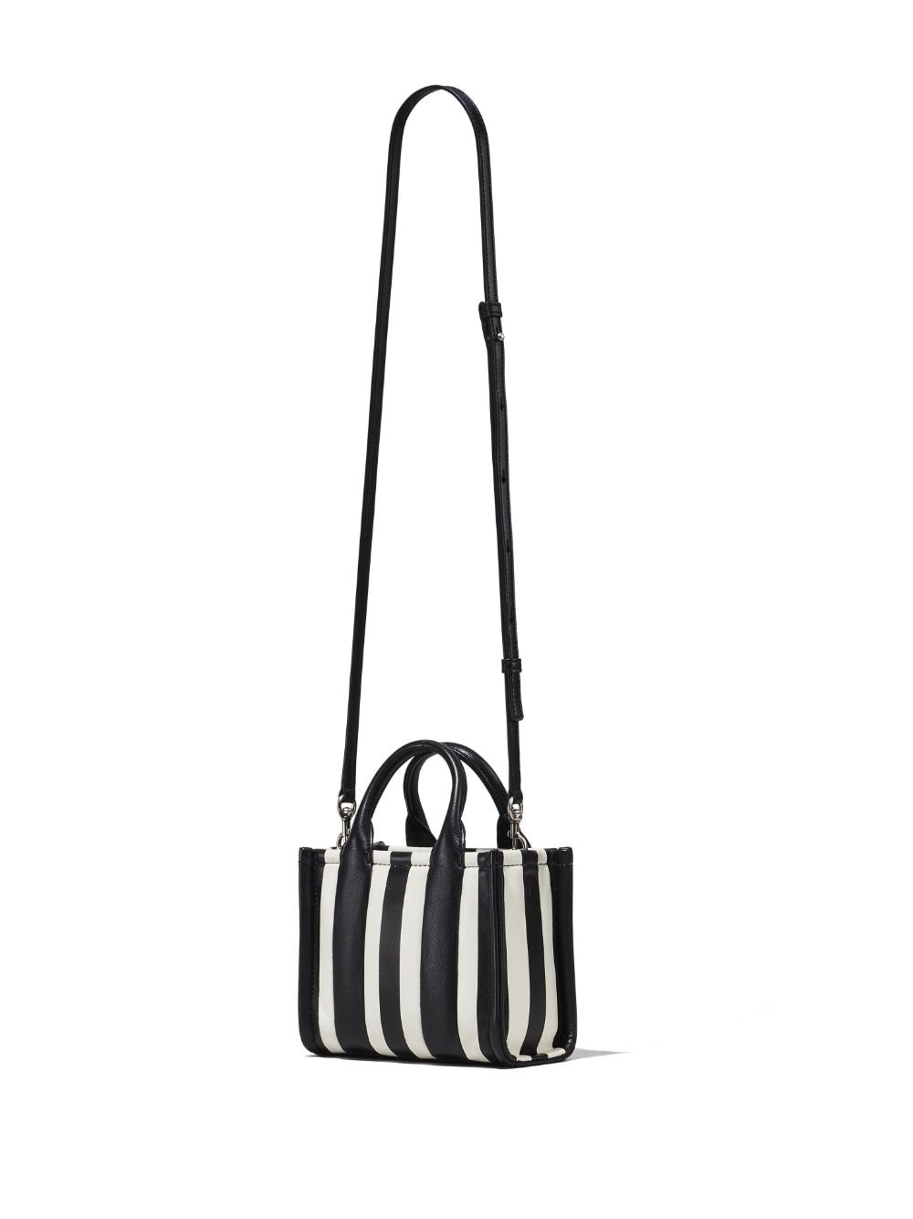 Marc Jacobs Borsa Nero Donna The Tote Bag Rigata - 3